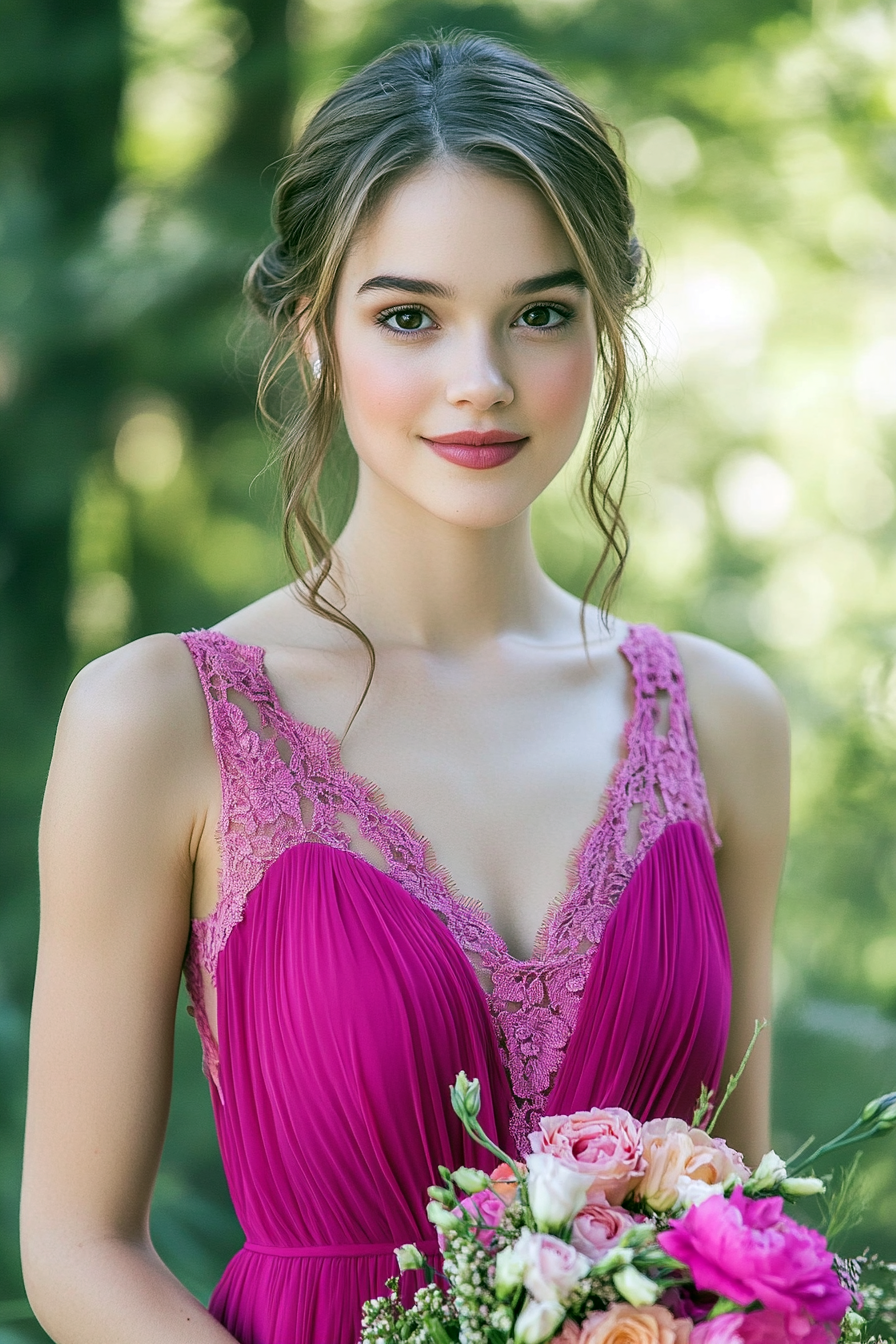 Hot_Pink_Bridesmaid_Dresses_2