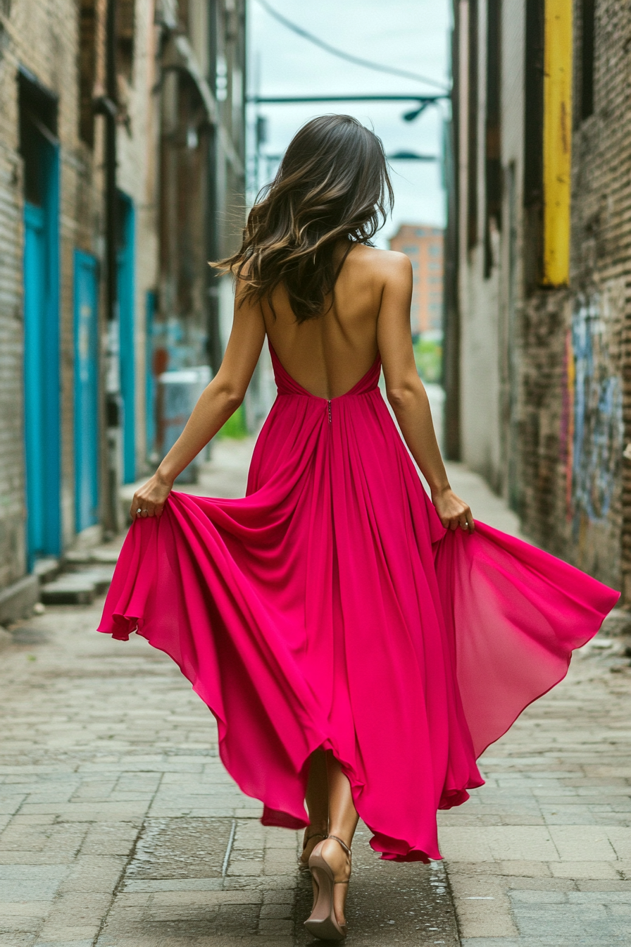 Hot_Pink_Bridesmaid_Dresses_4