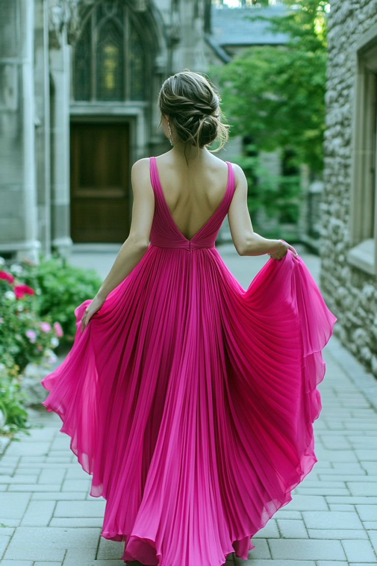 Vibrant Elegance: 17 Stunning Hot Pink Bridesmaid Dresses for Your Dream Wedding