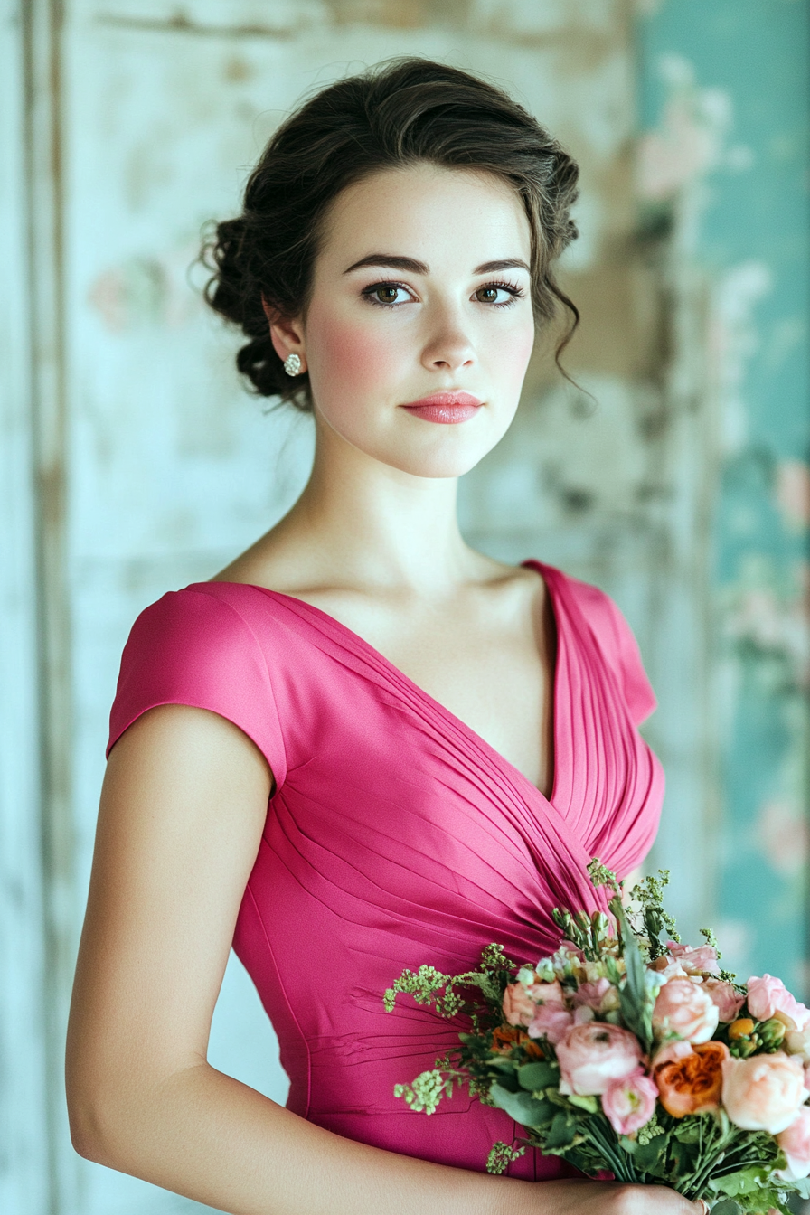 Hot_Pink_Bridesmaid_Dresses_7