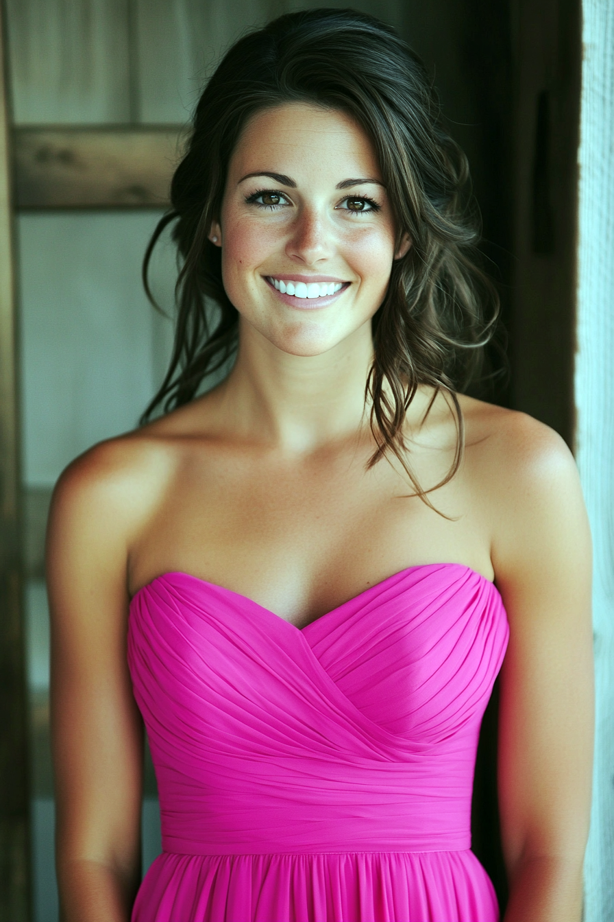 Hot_Pink_Bridesmaid_Dresses_9