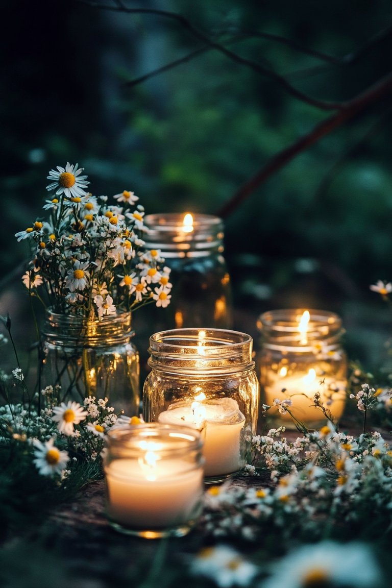 Whimsical Elegance: 16 Enchanting Woodland Wedding Centerpiece Ideas