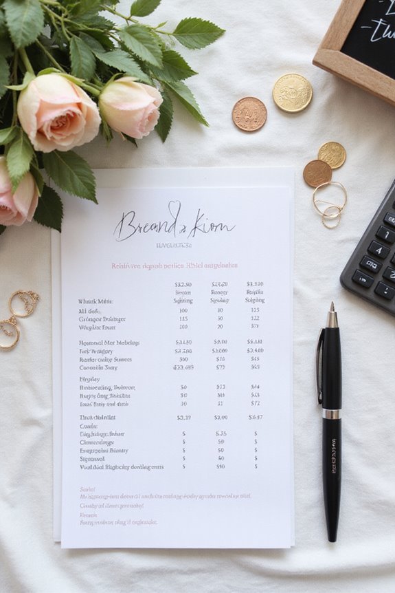 average wedding cost insights