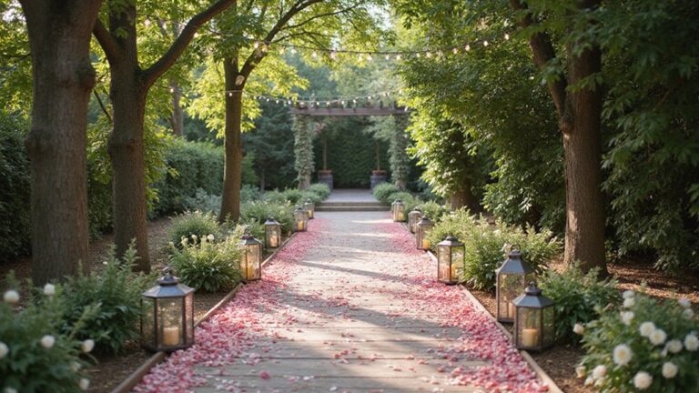 beautiful outdoor wedding setups