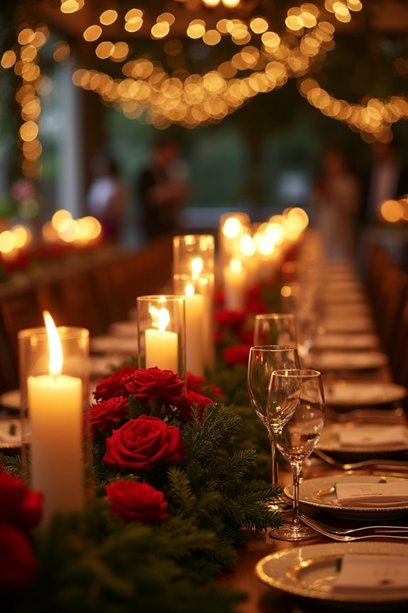 candlelit wedding ambiance magic