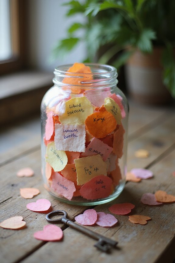 cherished memories in jar