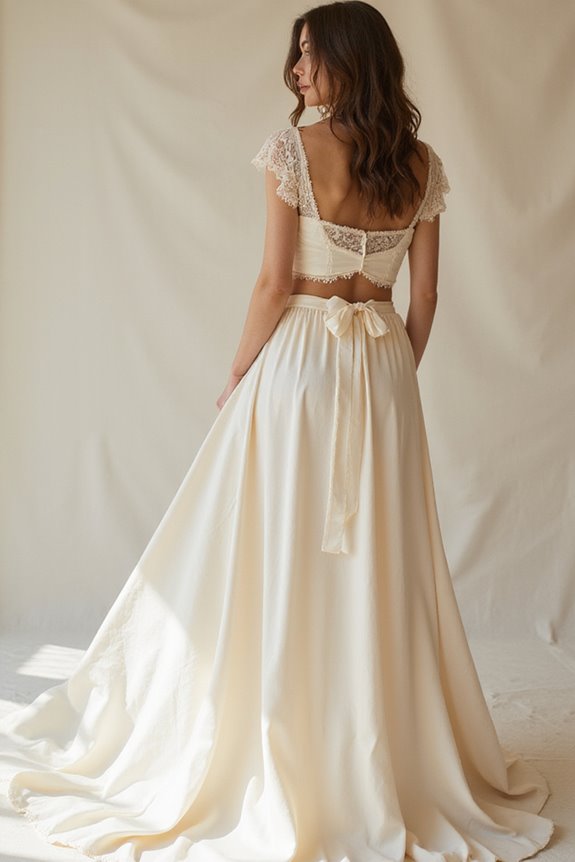 chic silk bridal versatility