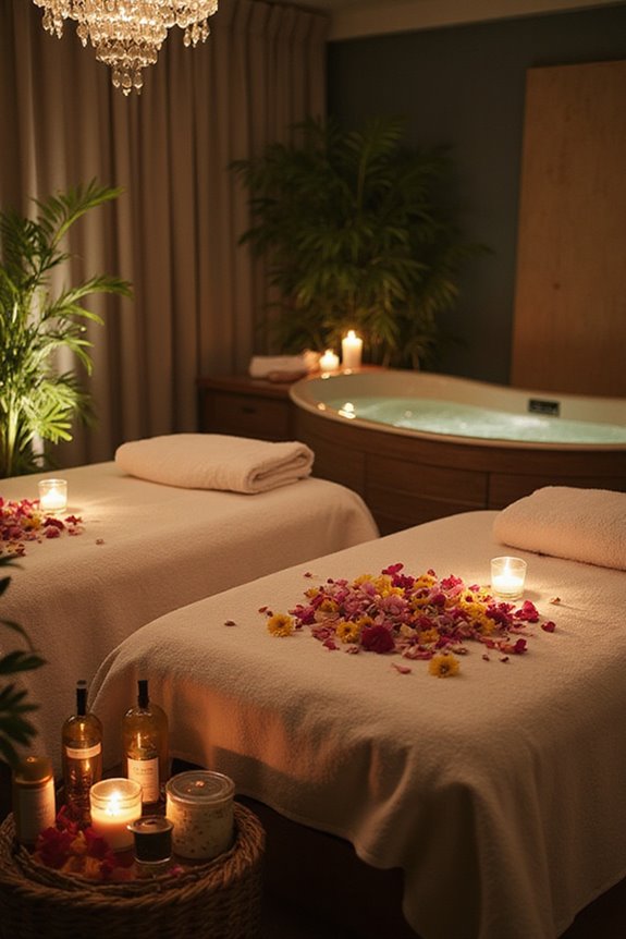 couples relaxing spa experience