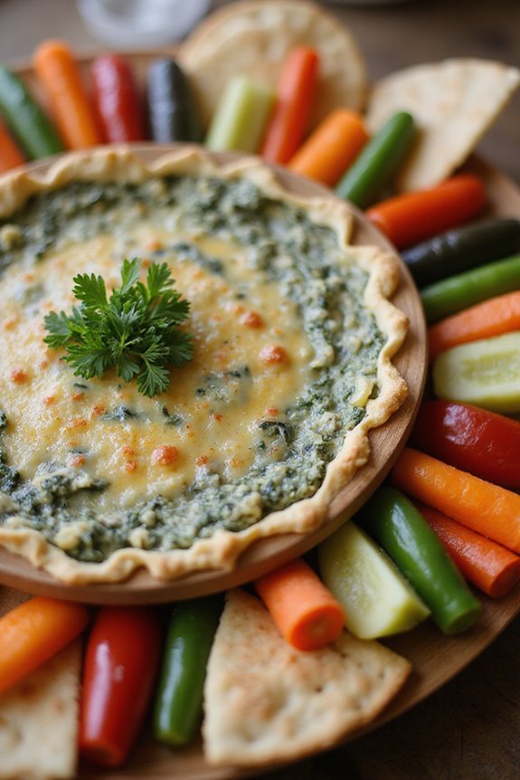 creamy spinach artichoke delight