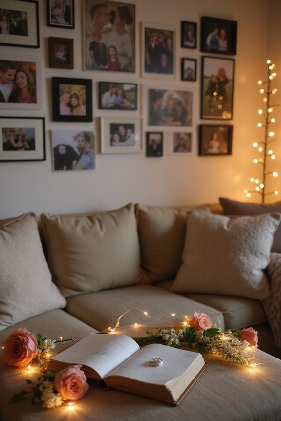 create a nostalgic display