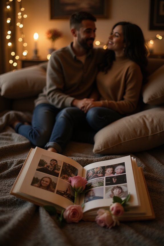 customized proposal photo album