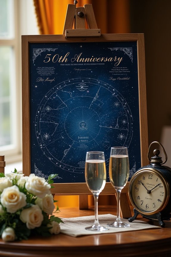 customized star map gift