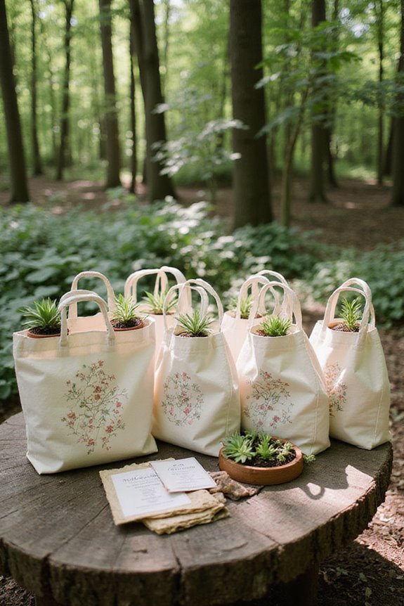 eco friendly wedding favors