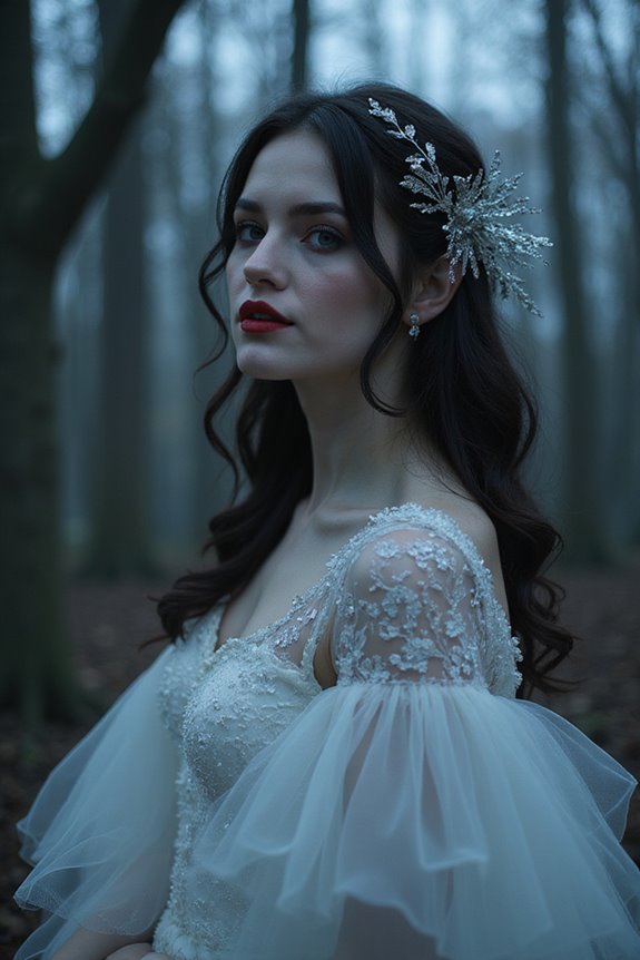 ethereal midnight fairy look