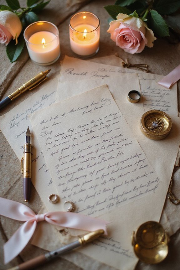 handwritten heartfelt anniversary letters