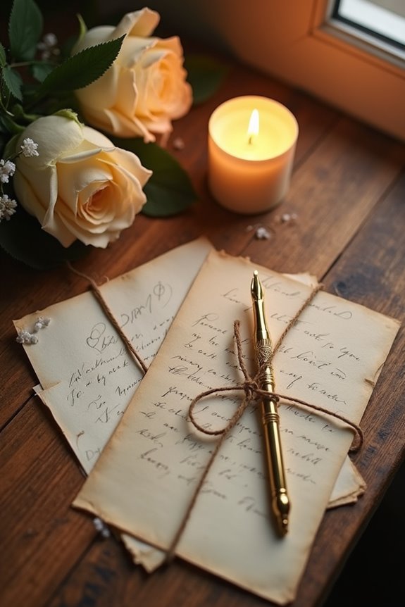 handwritten love letters collection