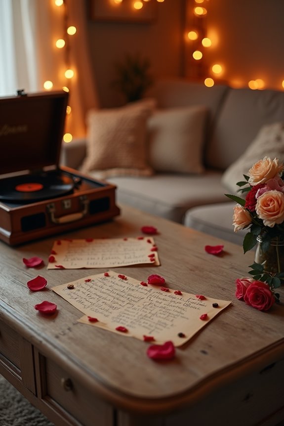 love letter scavenger hunt