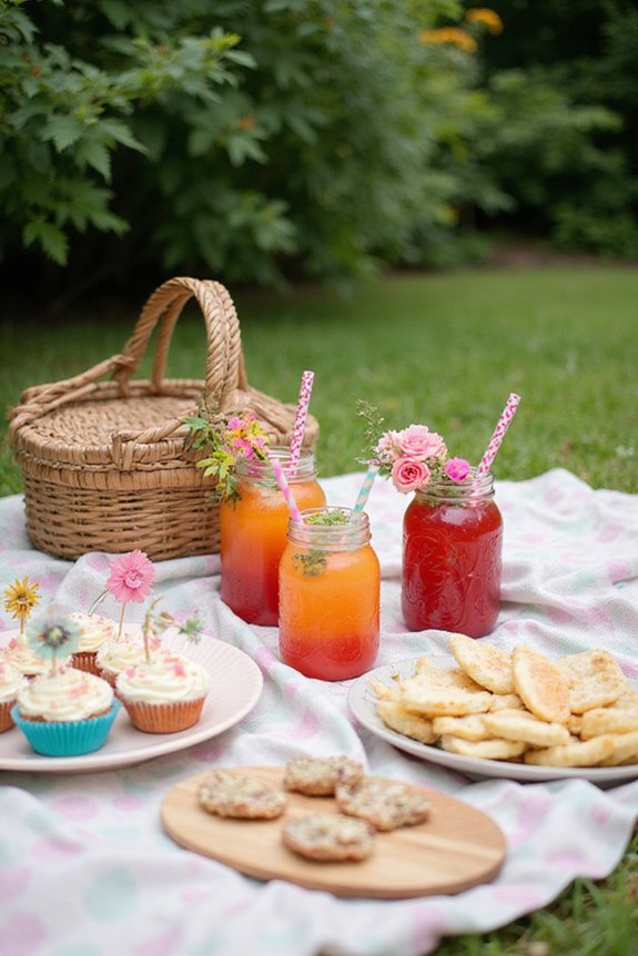 mason jar beverage station