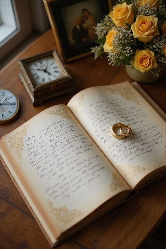memorable golden anniversary scrapbook