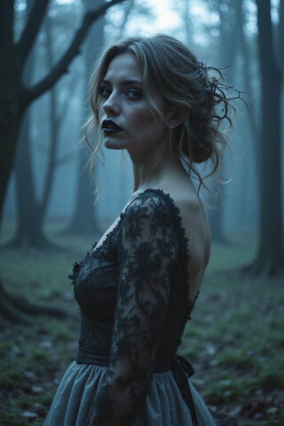 mystical haunted forest wedding