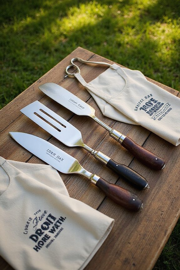 personalized grilling gift sets