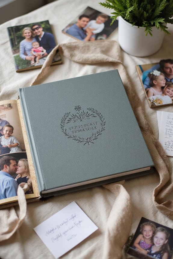 personalized memory photo book