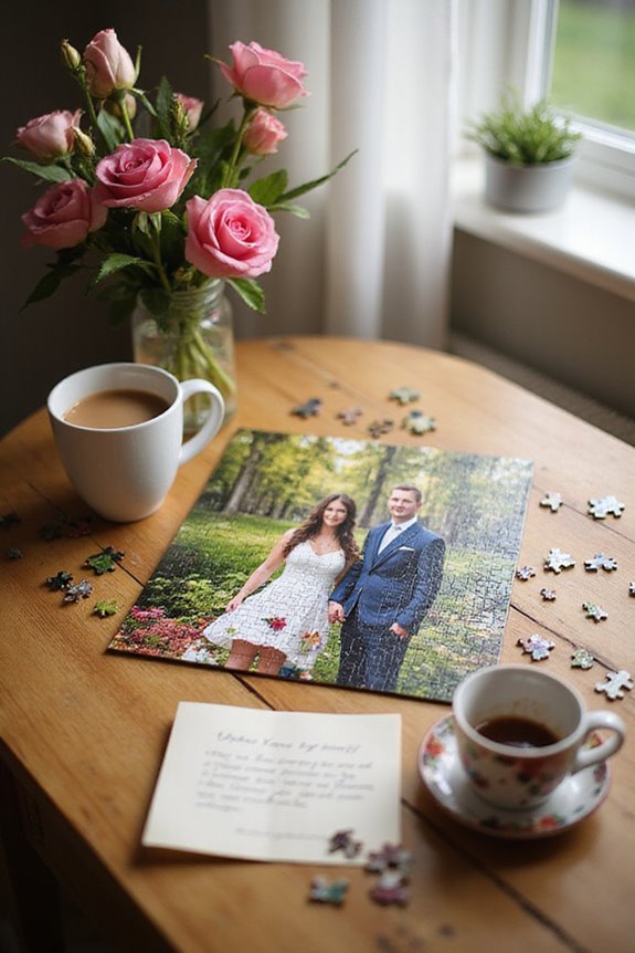 personalized puzzle keepsake activity