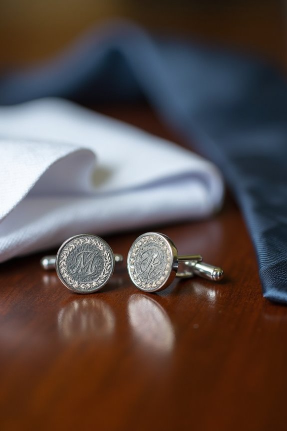 personalized sophisticated cufflink gift