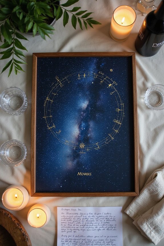 personalized star map gift
