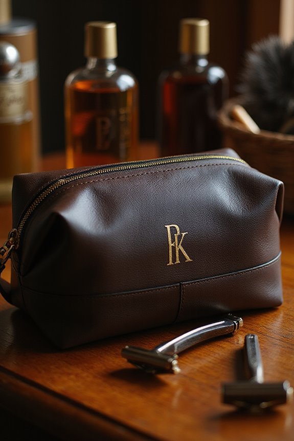 personalized travel grooming kit