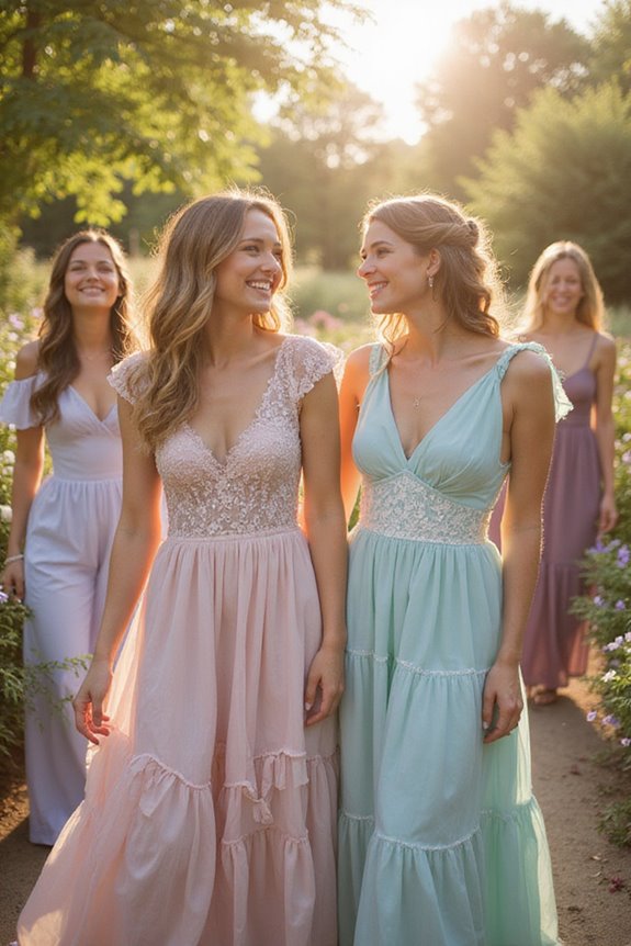 playful tiered wedding dresses