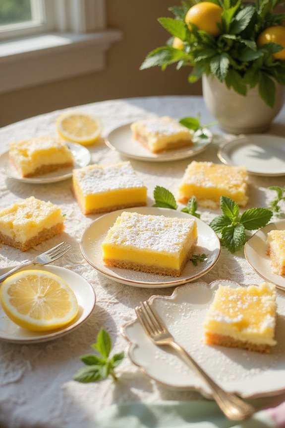 tangy lemon bars delight guests