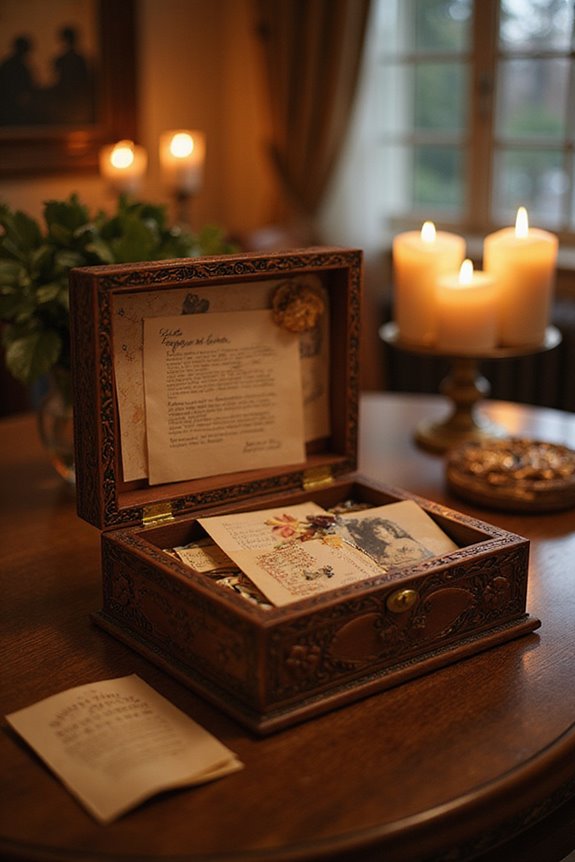 timeless engraved memory box