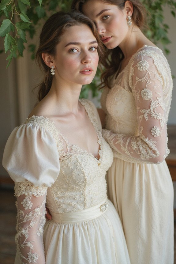 timeless vintage lace elegance