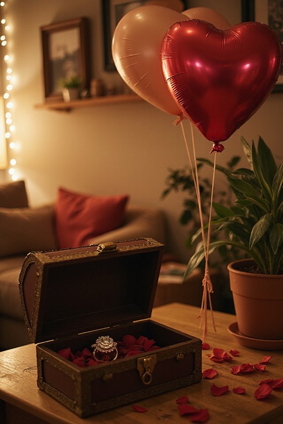 treasure hunt proposal adventure